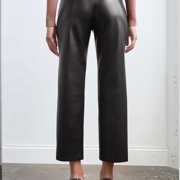 Babaton Command Pant Cropped Vegan Leather - Picture 2 of 7